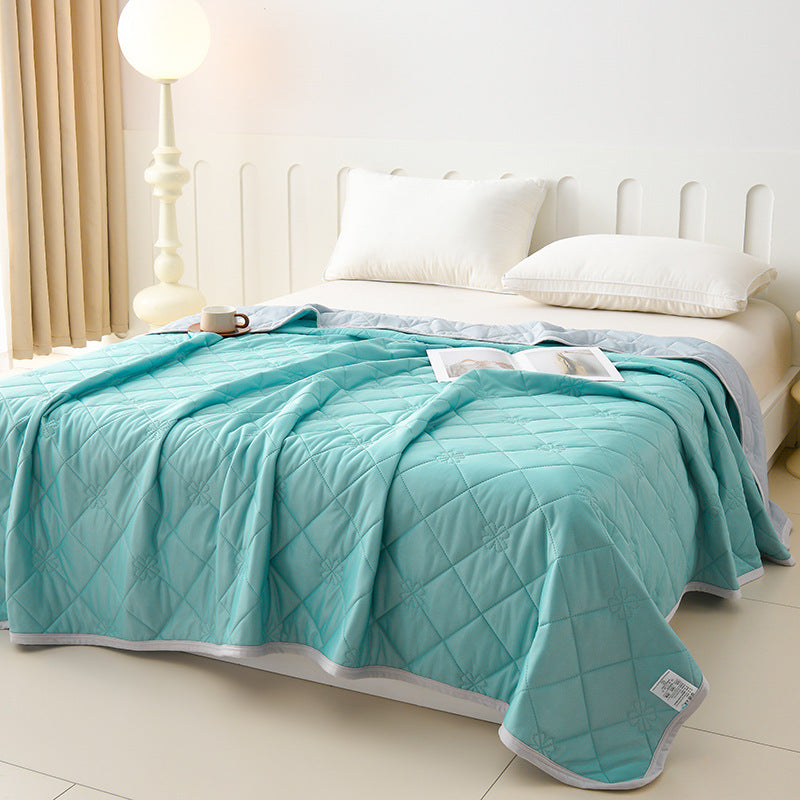 Cool Silk Solid Color Summer Air-conditioned Room Summer Quilt