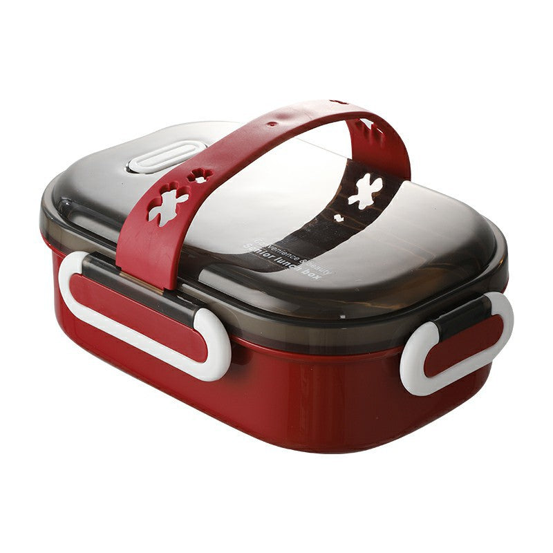 304 Stainless Steel Insulated Lunch Box Layer By Layer Sealed Rectangular Bento Box