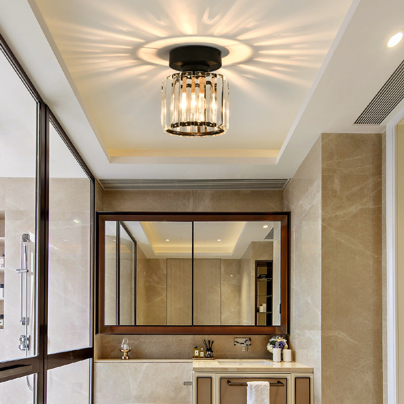 Creative Personality Nordic Crystal Hallway Ceiling Lamp