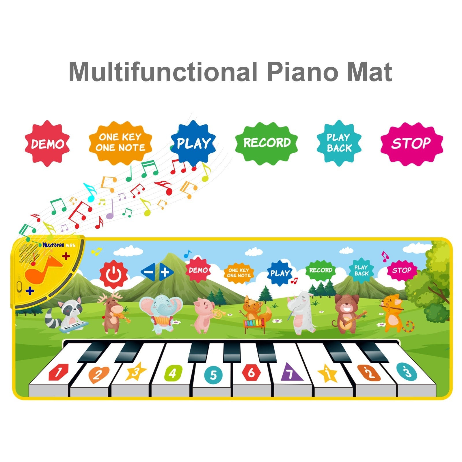 Puzzle Children's Multi Functional Music Game Carpet