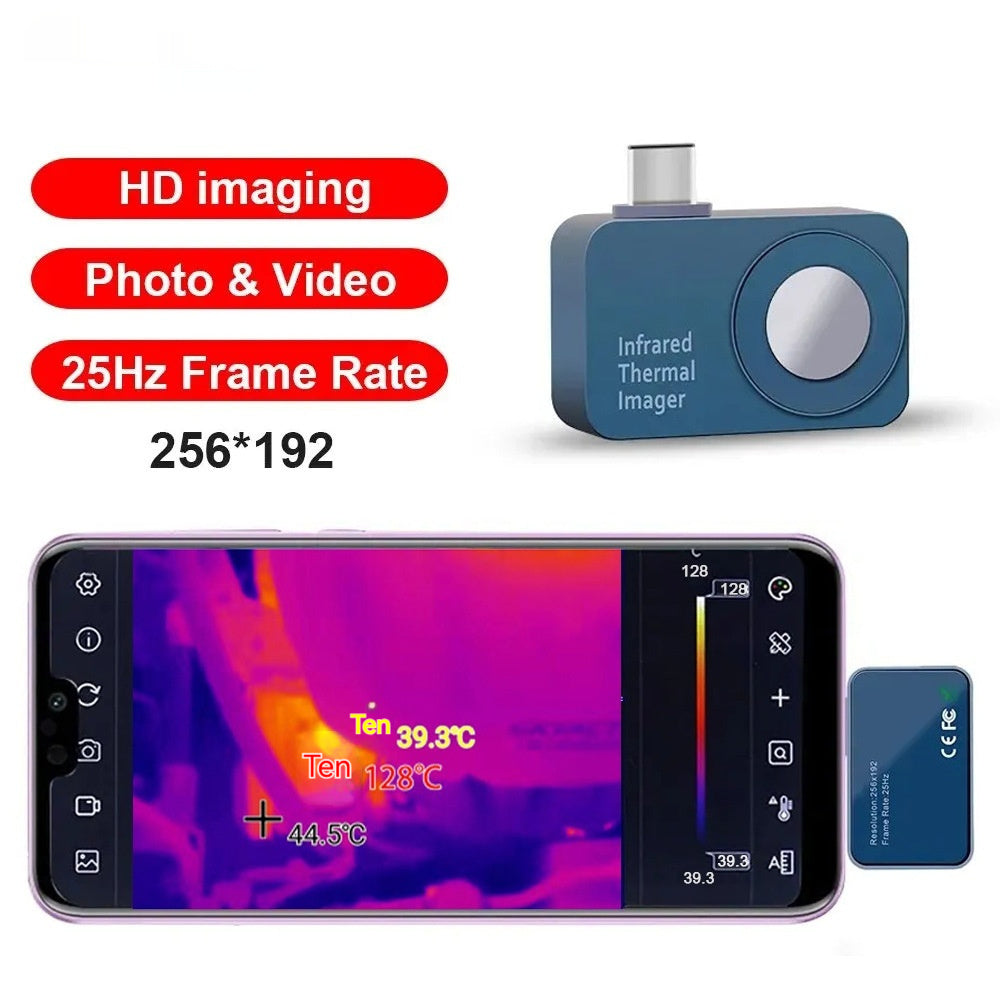 Android Plug-in Infrared Thermal Imaging Camera