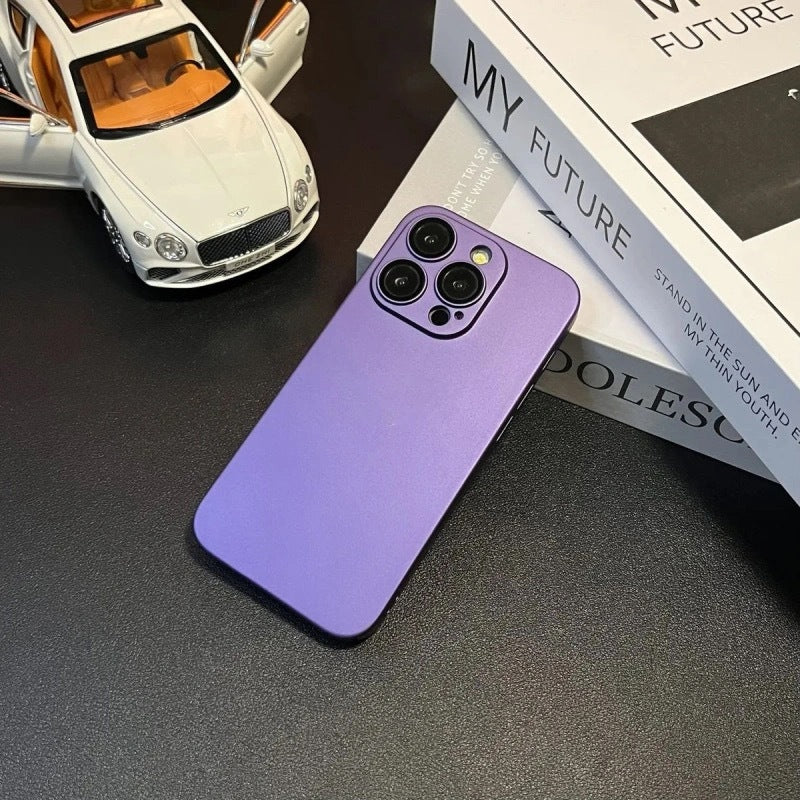 Simple Solid Color Heat Dissipation Drop-resistant Phone Case