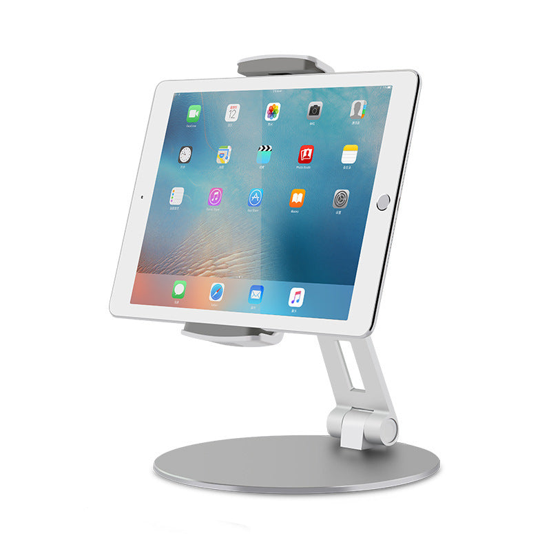 Mobile Phone Stand Desktop Aluminum Alloy Rotating Base Tablet Stand