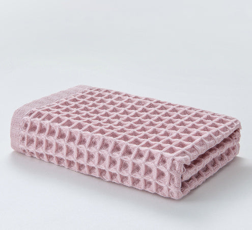 Waffle Pure Cotton Soft Water-absorbing 40g Small Square Towel