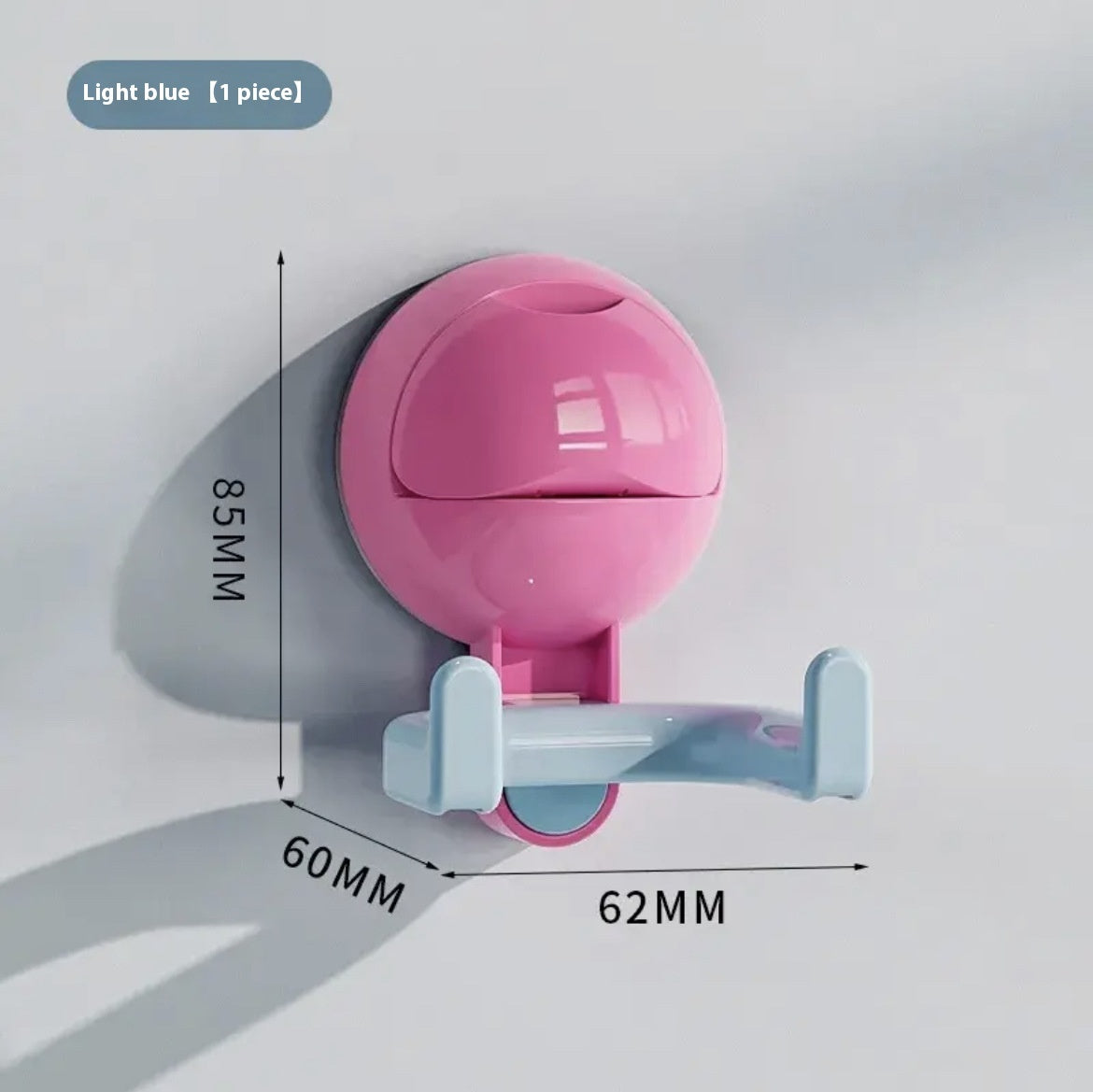 Dopamine Ball Double-headed Hook Household Punch-free Suction Cup