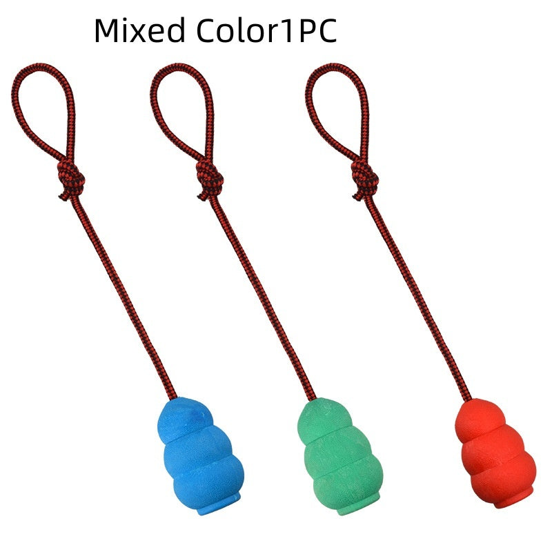 Pet Toy Natural Rubber Rope Hoist