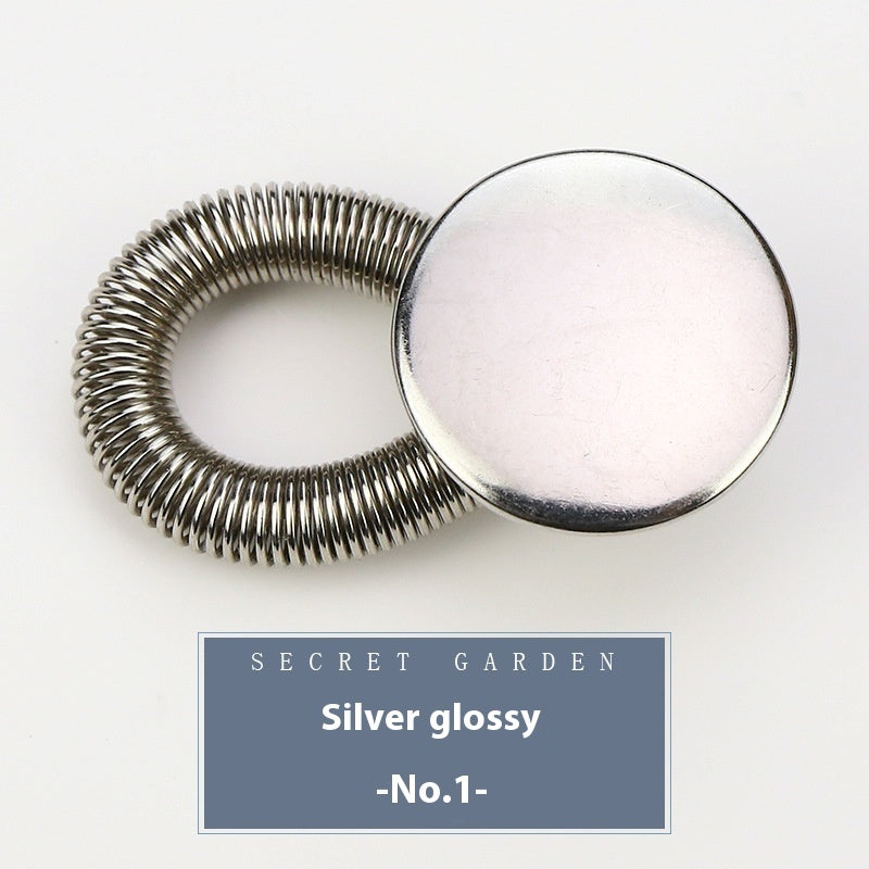 Retractable Universal Jeans Extension Button