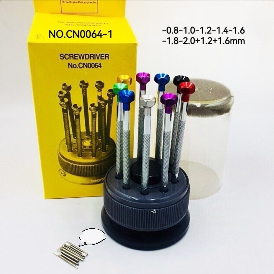 Watch Repair Tool Screwdriver 9 Pieces Suit