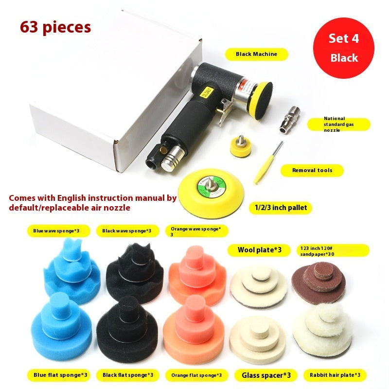 Pneumatic Grinder Eccentric Straight Core Small Polishing Machine