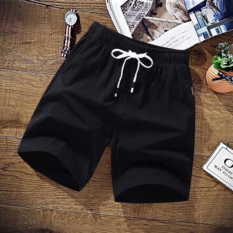 Loose Casual Youth Straight Five-point Beach Shorts