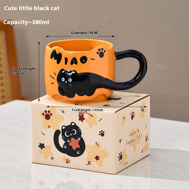 Suit Ceramic Mug Drinking Couple