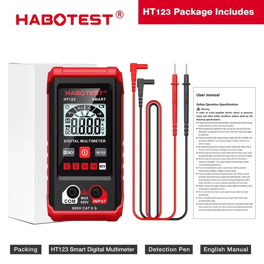 Huabo HT123 Digital Multimeter