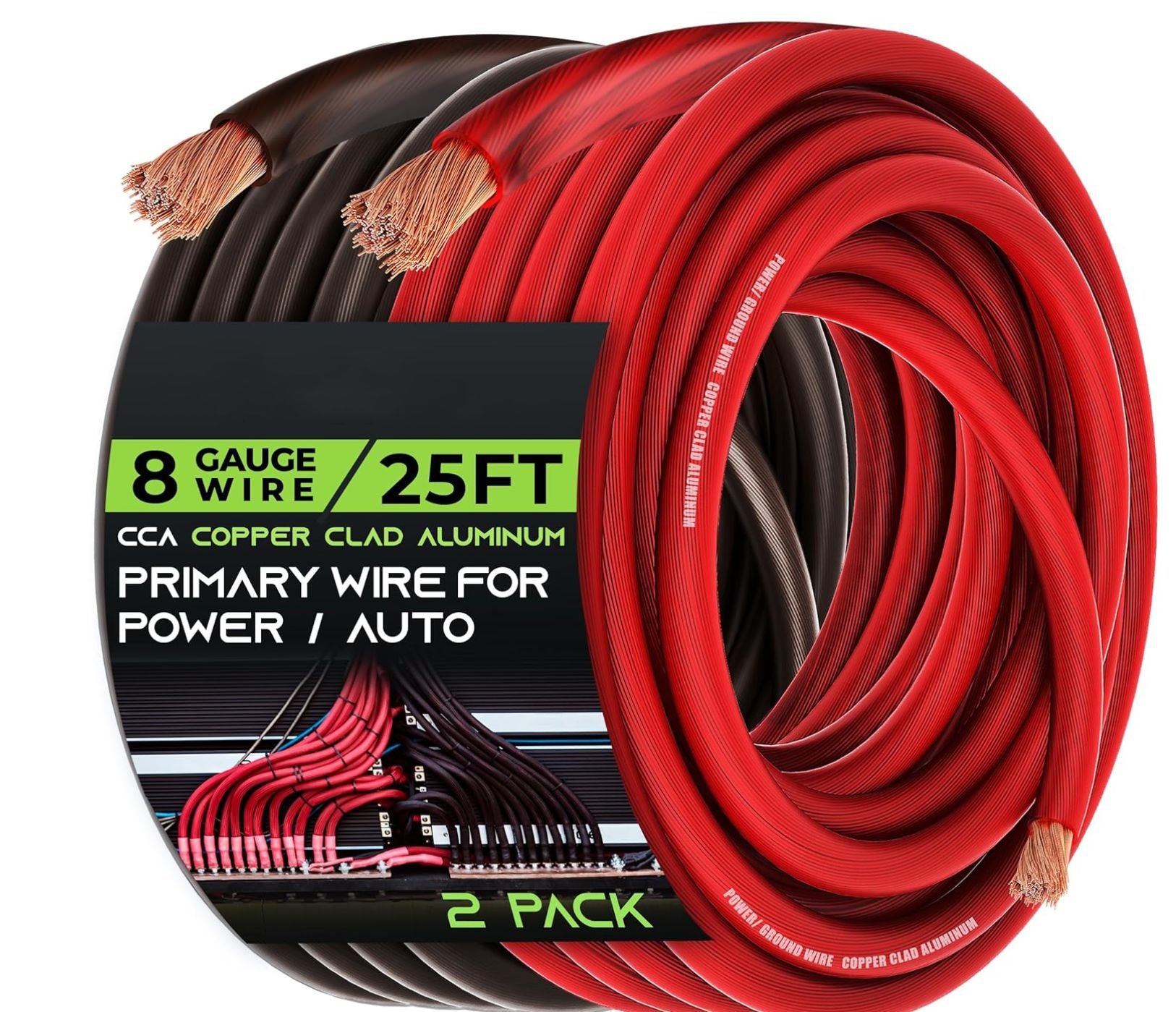 Portable Home Car Audio Power Supply Alternation Cable
