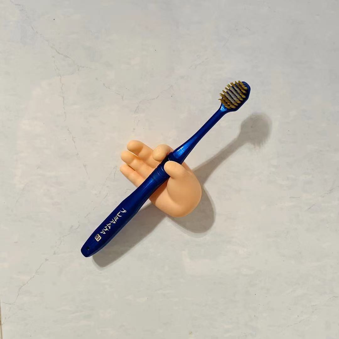 Simple Towel Rack Children Wall-mounted Toothbrush Holder