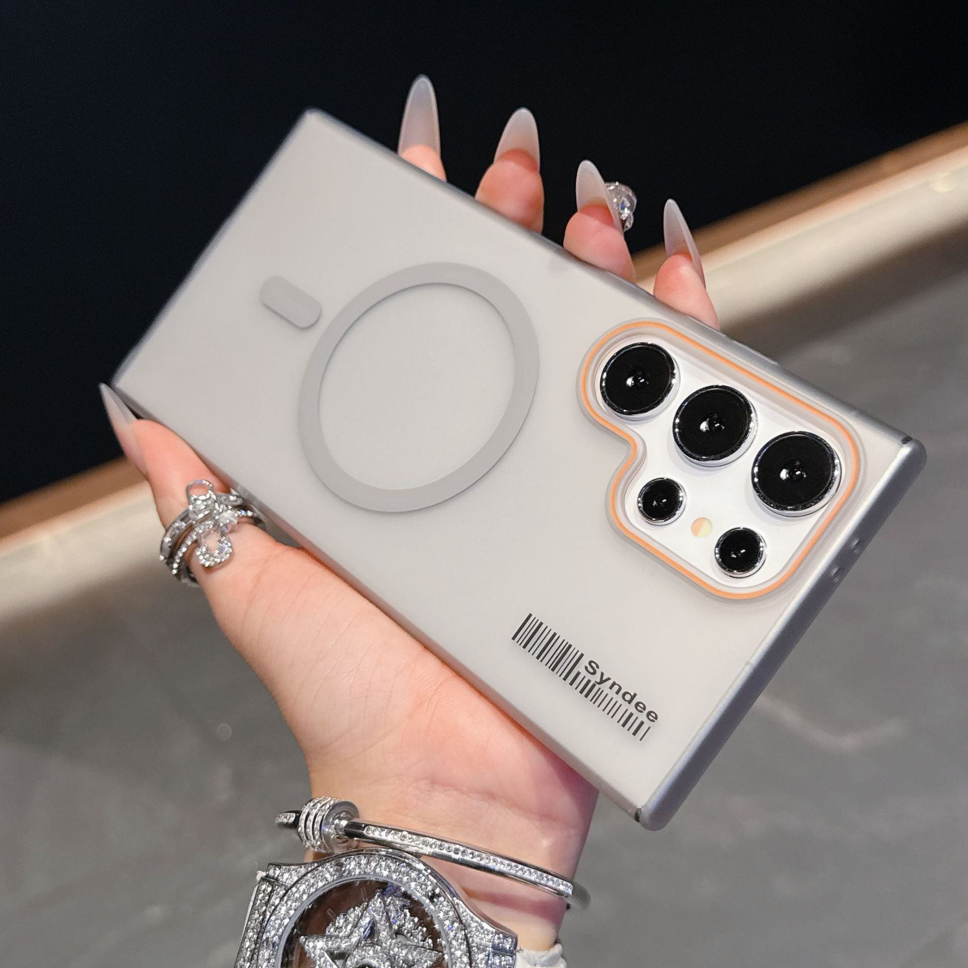 Magnetic Phone Case Fashion Ultra-thin Soft Yarn