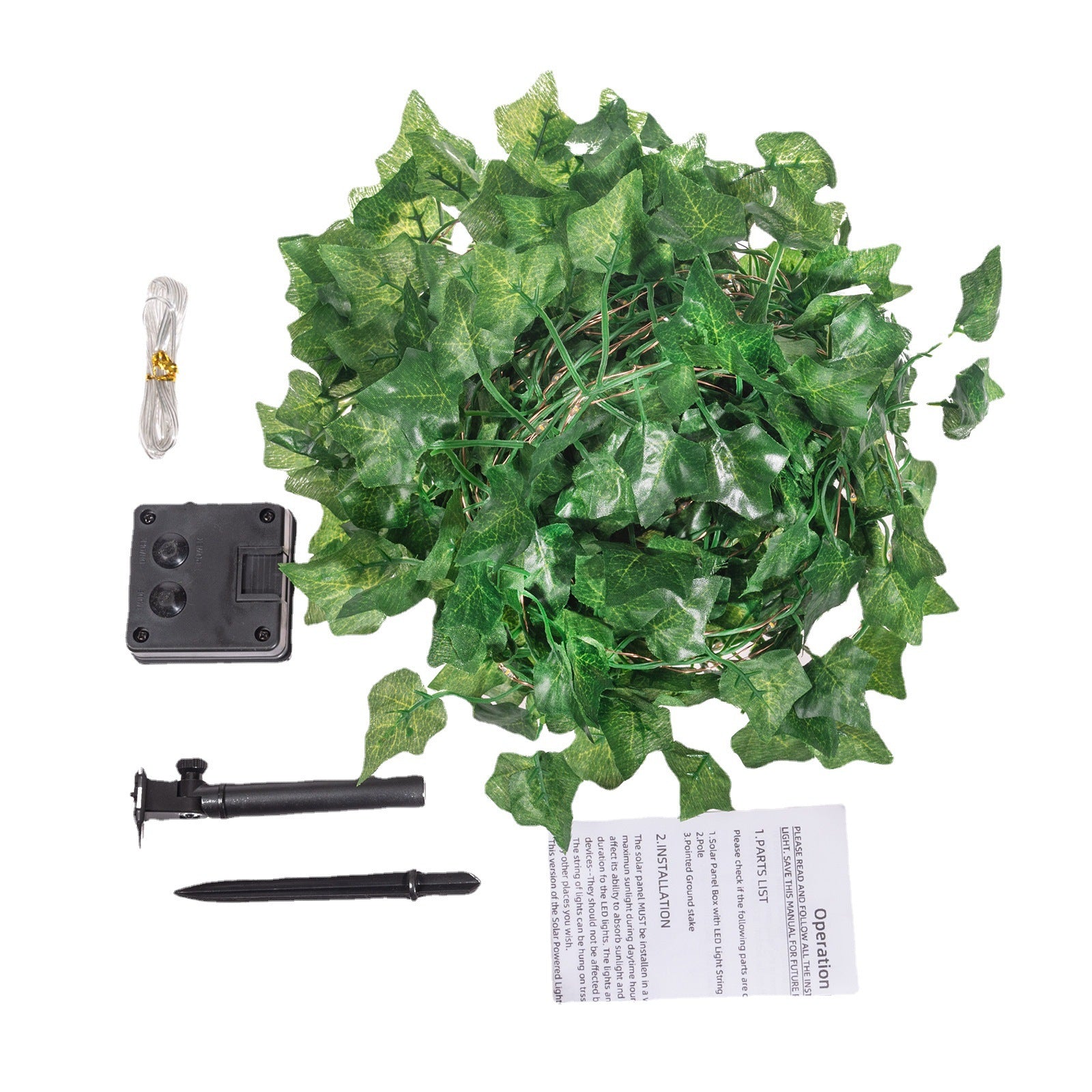 Rattan Ivy Sweet Potato Leaf Garden Courtyard Holiday Decoration String