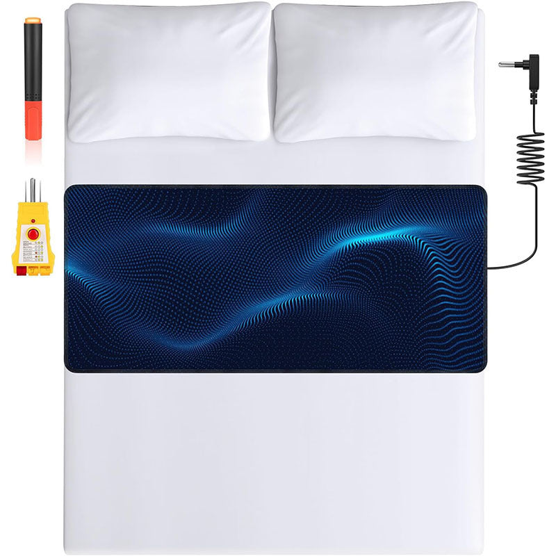 Carbon Conductive Radiation-reducing Waterproof Leather Half Mattress