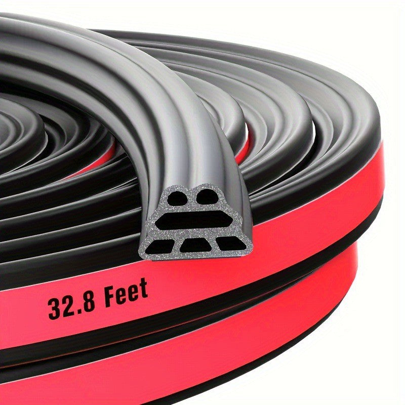 Car Door Six-hole Three-layer Thickened Sealing Strip