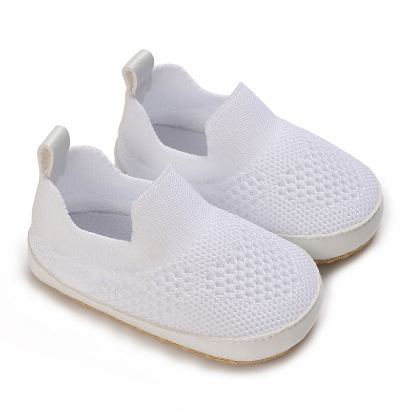 Baby's Shoes Male And Female Baby Slip-on Soft Bottom Breathable Toddler Shoes