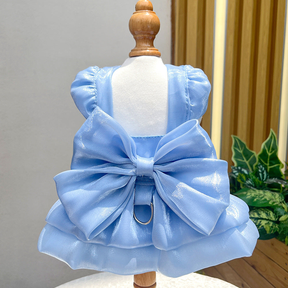 Pet Wedding Dress Dog Cat Clothes