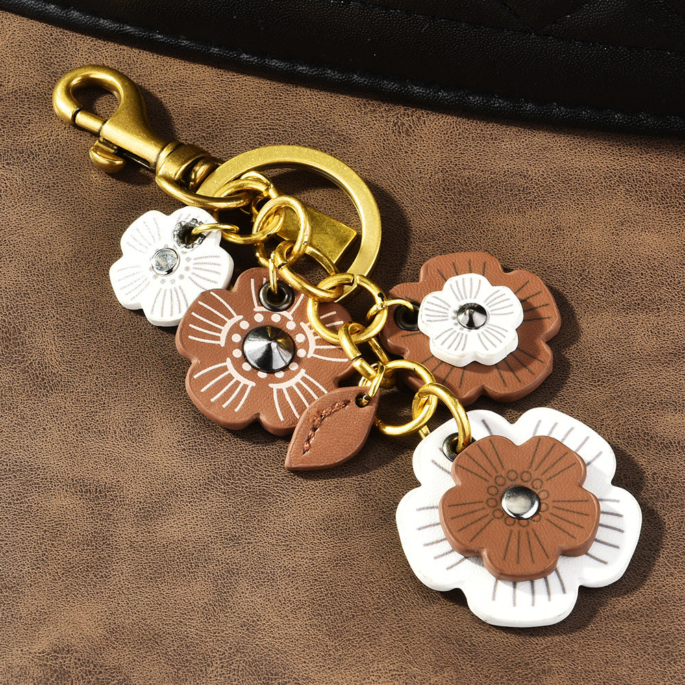 Lengthened Flower Chain Accessories Keychain