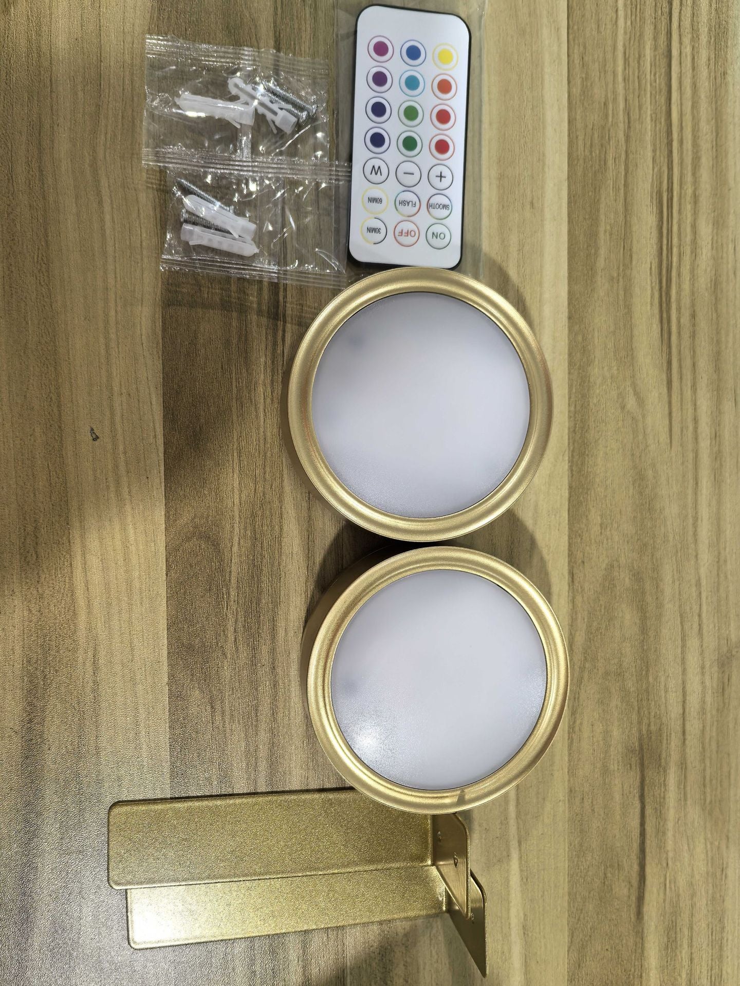 LED Art Display Light Golden Battery Powered