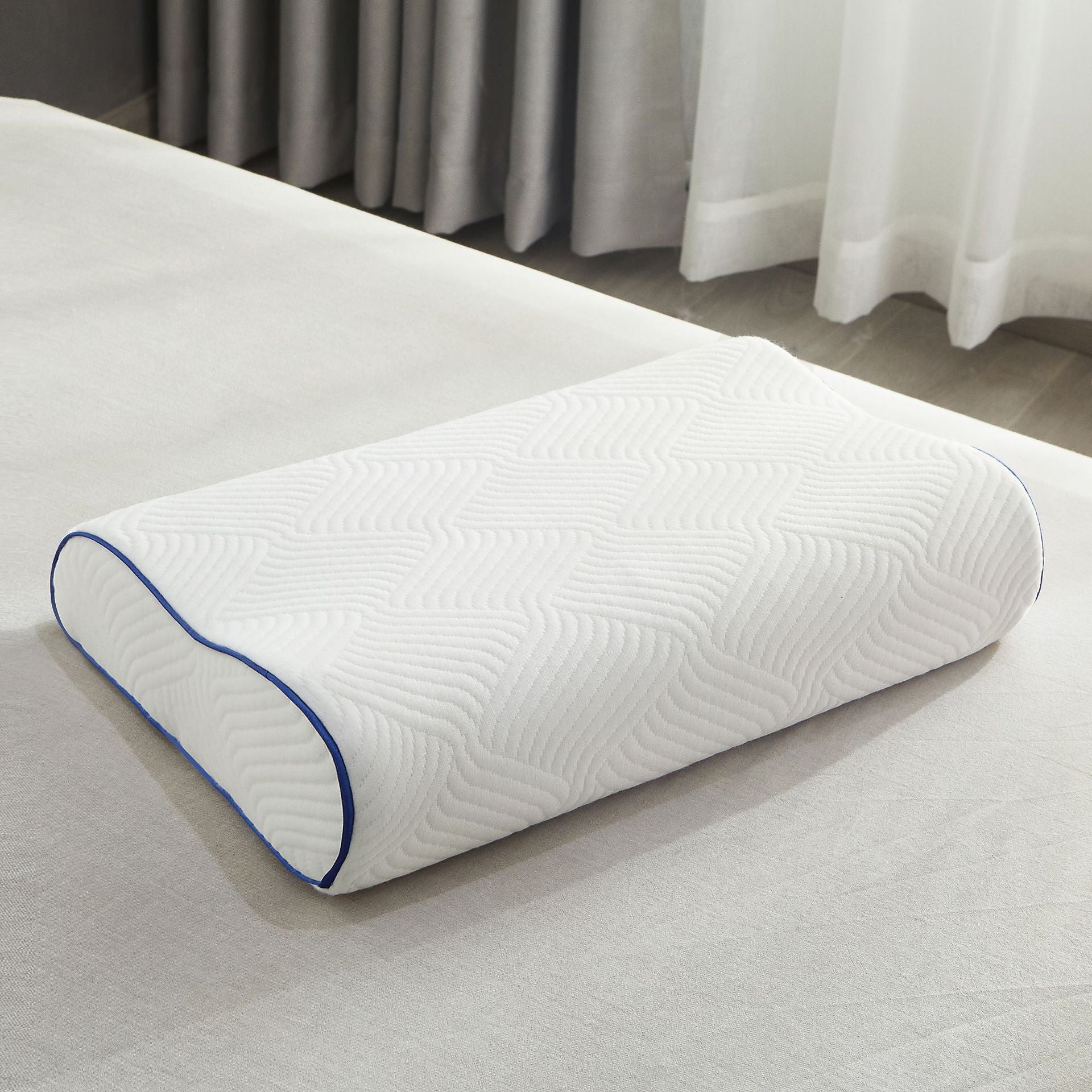Natural Latex Cervical Neck Support Massage Latex Pillow