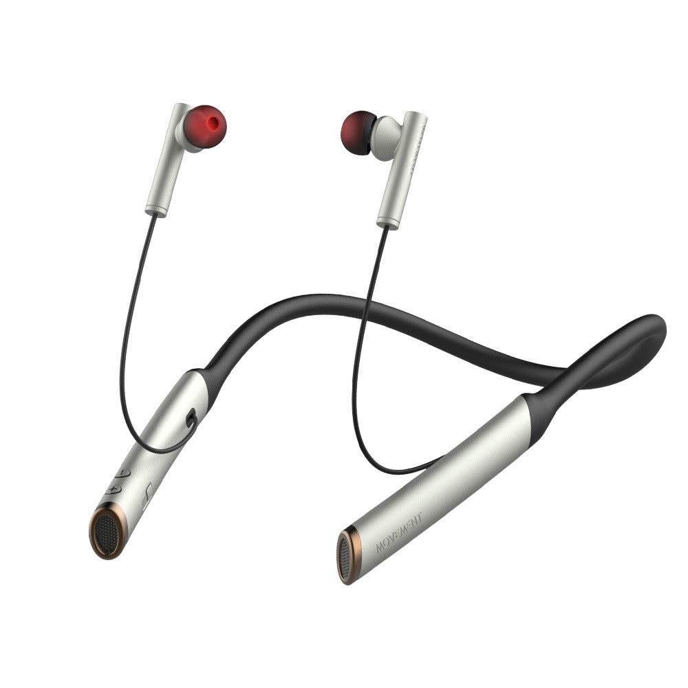 Simple Neck Hanging Headphones With Bluetooth Auxiliary Hearing