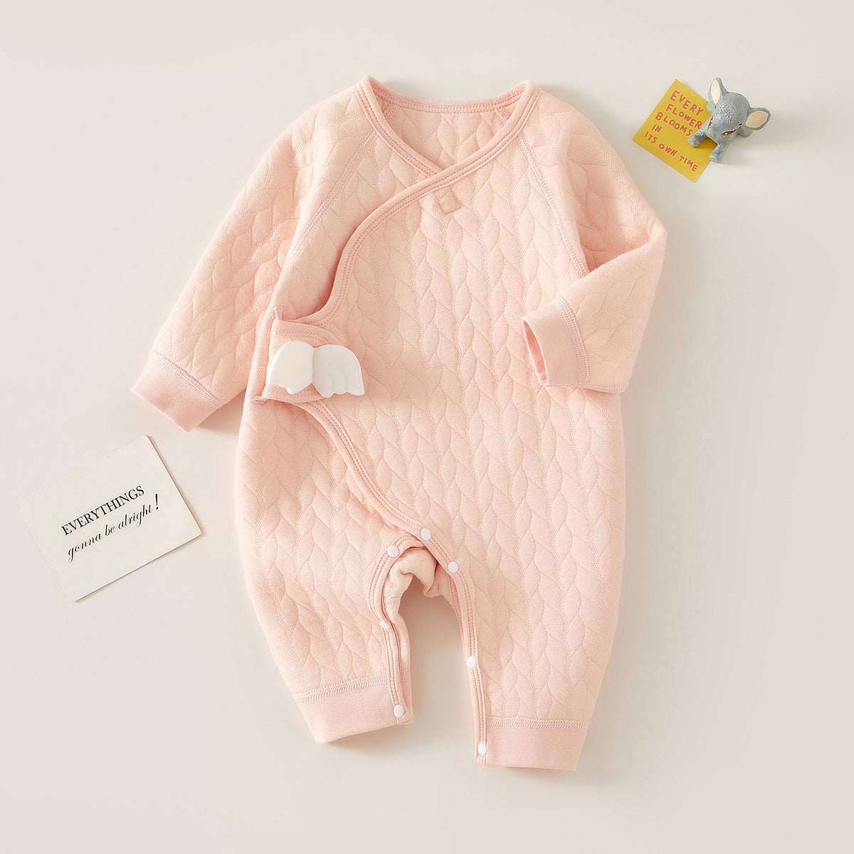 Baby's Thin Cotton Warm Jumpsuit Baby Romper