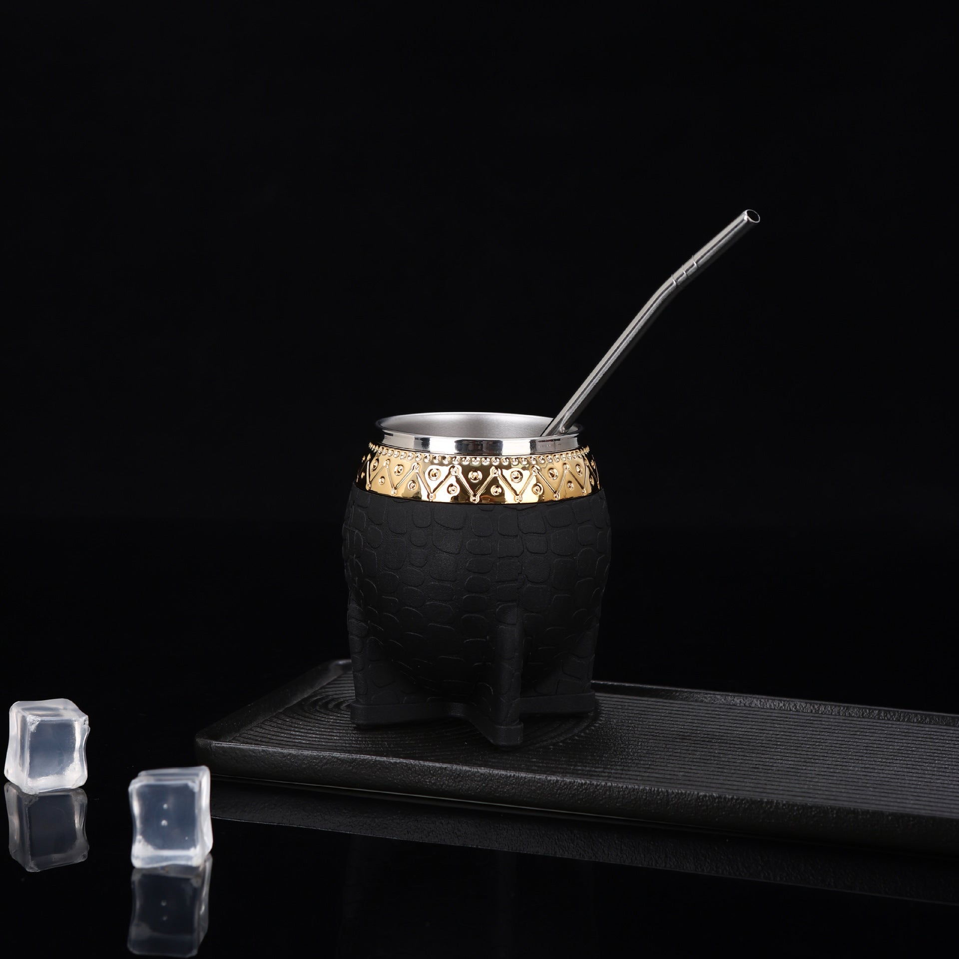 Stainless Steel Madai Cup Double-layer Vacuum With Straw Cup