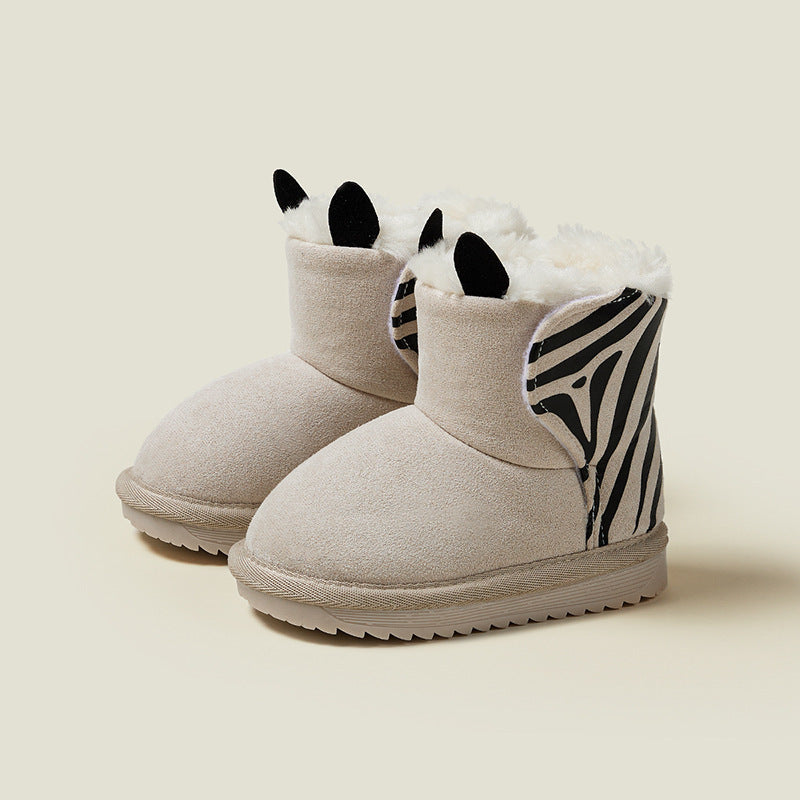 Creative Cartoon Versatile Warm Children's Snow Boots