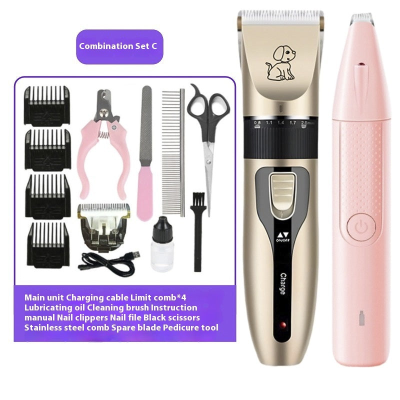 Electric Pet Hair Cutter Dog Cat Pedicure Shaving Beauty Tool