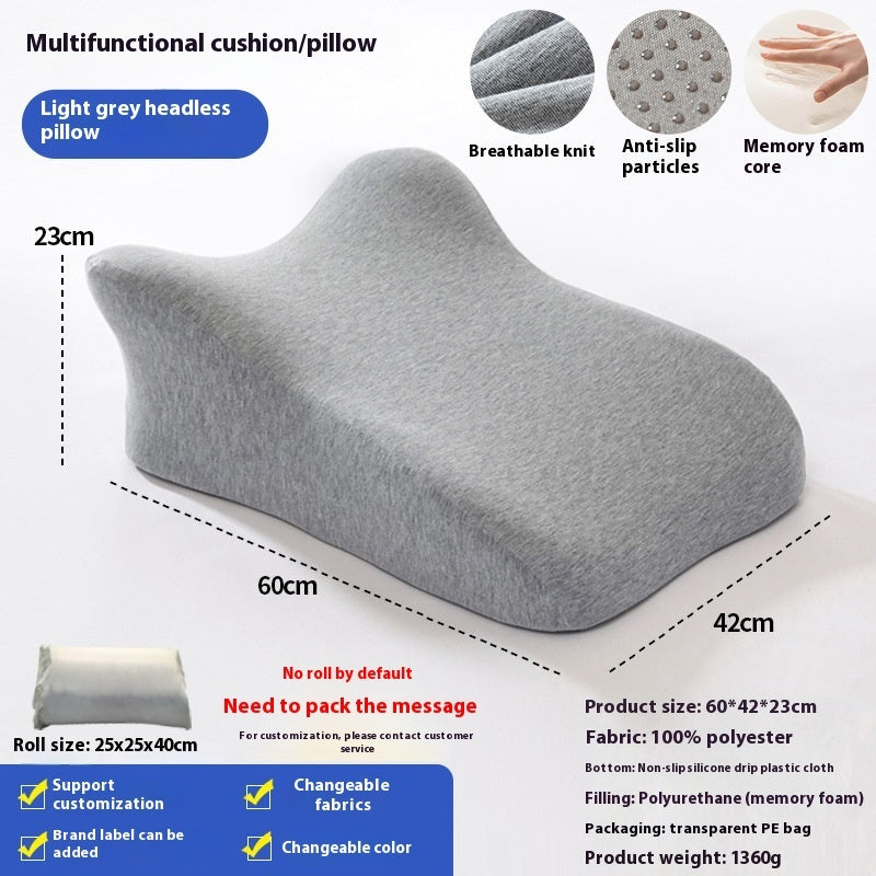 Lying Bed Artifact Multifunctional Prone Position Memory Pillow