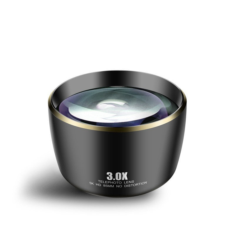 Distortion-free HD 105mm Mobile Phone Teleconverter Lens