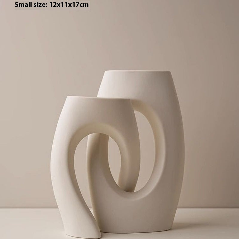 Creative Ceramic Vase Abstract Art Decoration