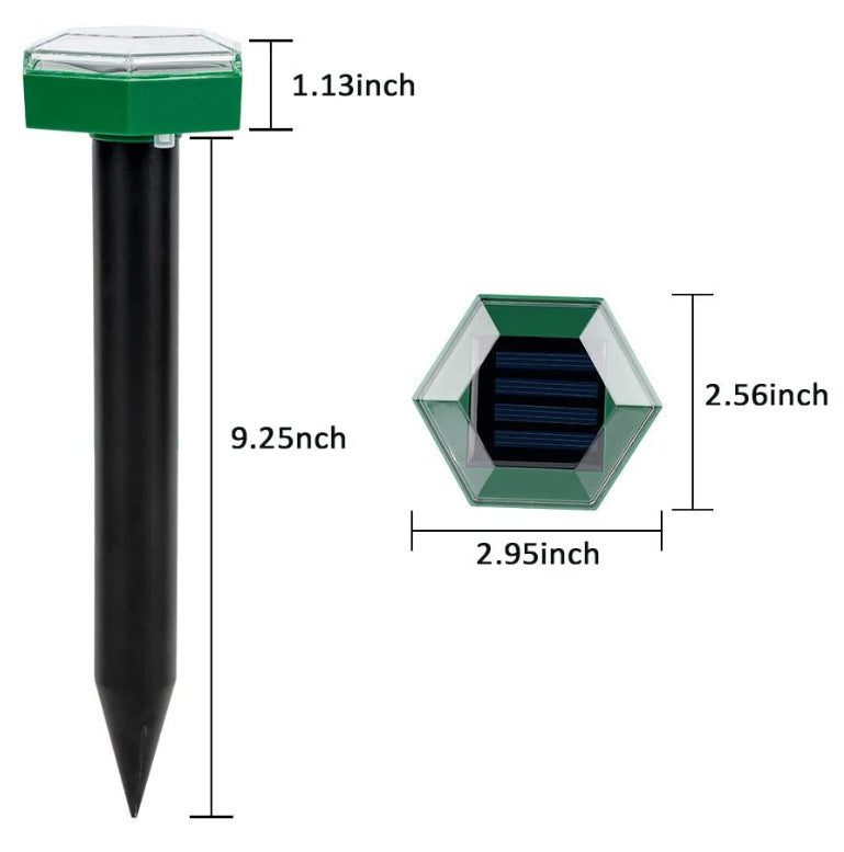 New Outdoor Hexagonal Solar Ultrasonic Mouse Expeller