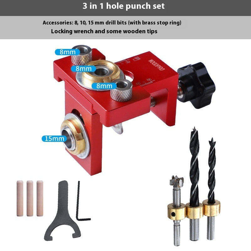 Woodworking Punch Locator Furniture Plate Splicing Tool