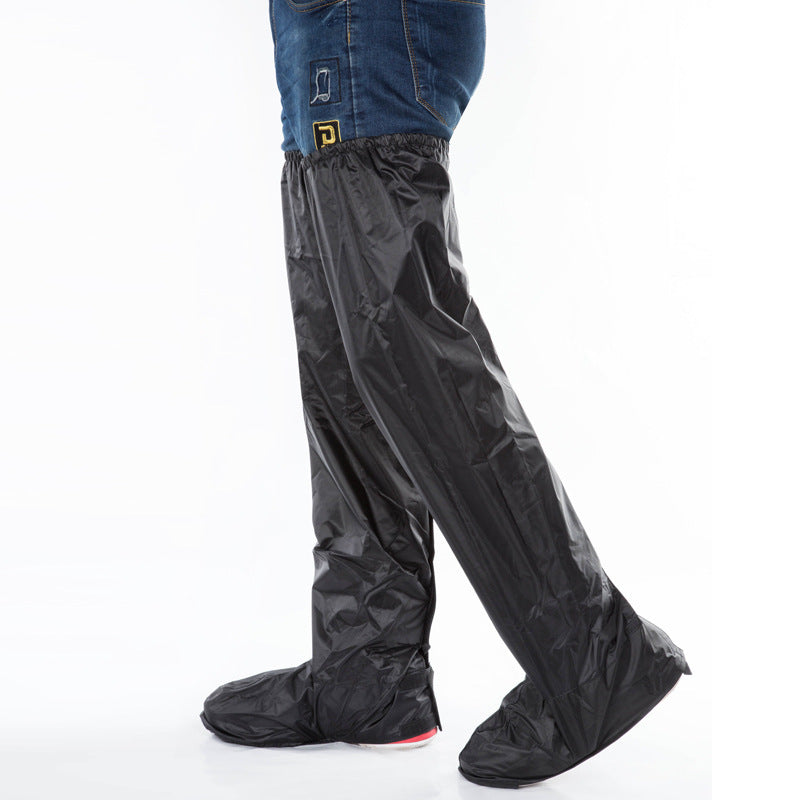 High Waterproof Rain Pants Bicycle Riding Shoe Cover