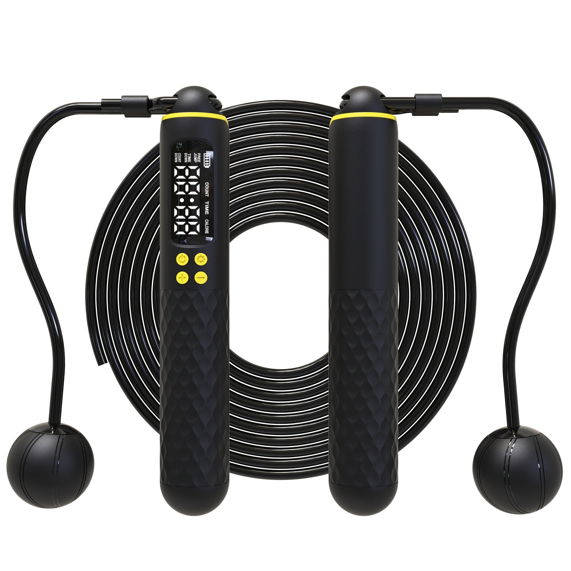 Smart Skipping Rope With Counter Weight-bearing Cordless Dual-use Fitness