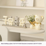 Living Room Tray Cream Style Home Hallway Entrance Key Storage Decoration