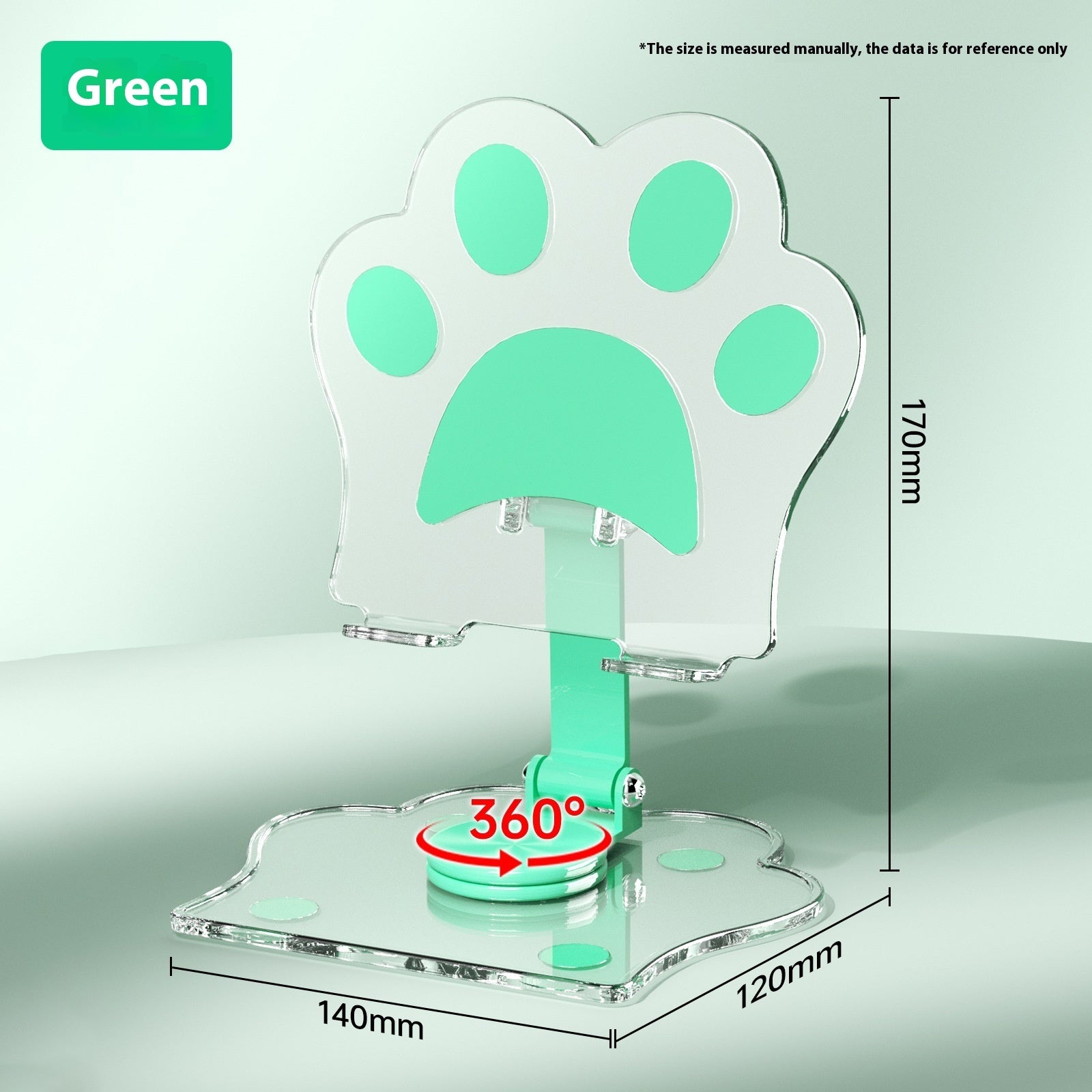 Acrylic Rotating Mobile Phone Stand Desktop