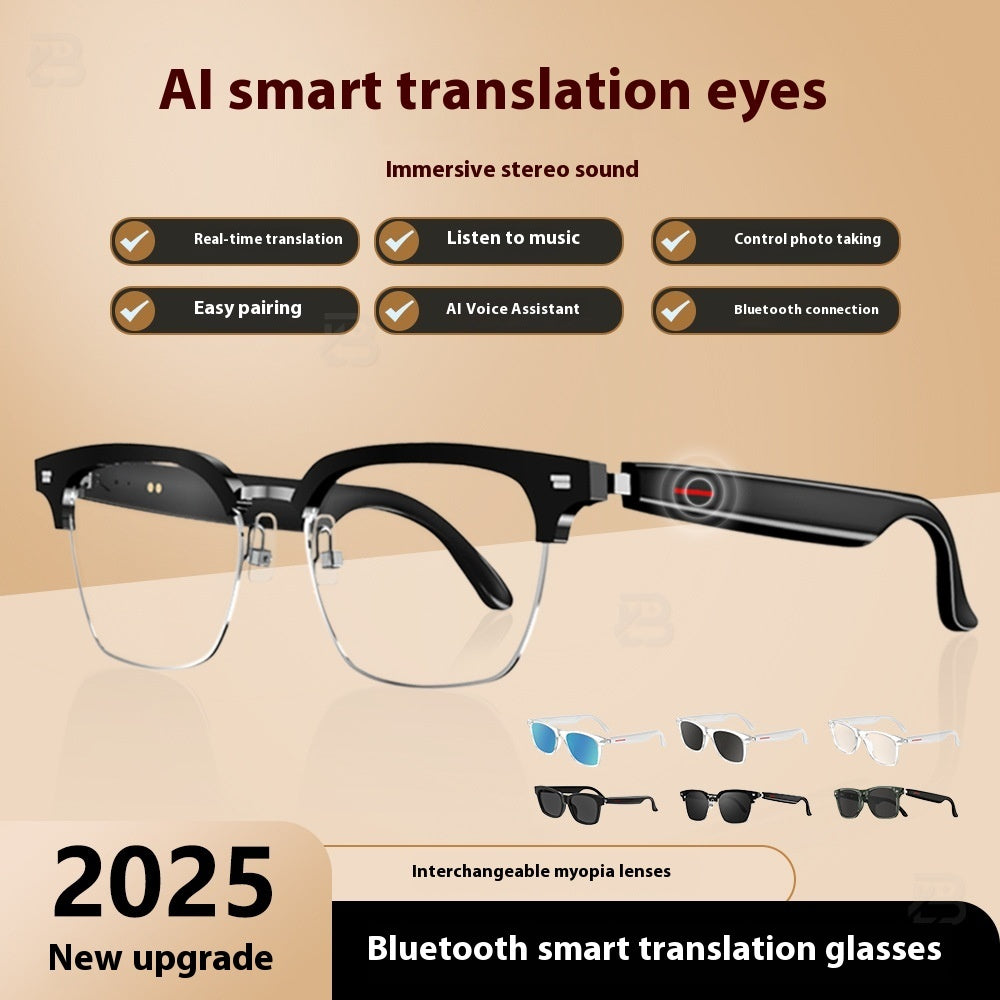 Smart Bluetooth Translation Glasses