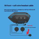 Motorcycle Riding Built-in Full Half Helmet Dedicated Bluetooth Headset
