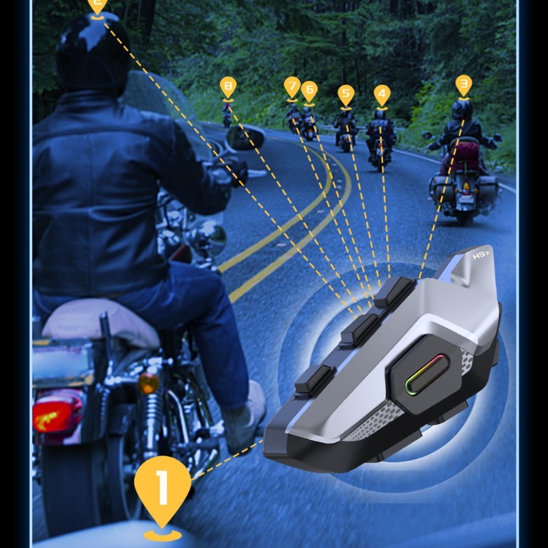 Motorcycle Helmet Bluetooth Headset Intercom
