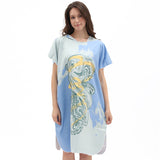 Dry Convenient Changing Double-sided Velvet Wearable Beach Bath Towel Hooded Cloak