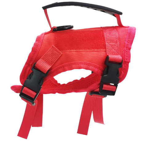 Tactical Cat Chest Strap Vest Hand Holding Rope Anti Breaking Loose