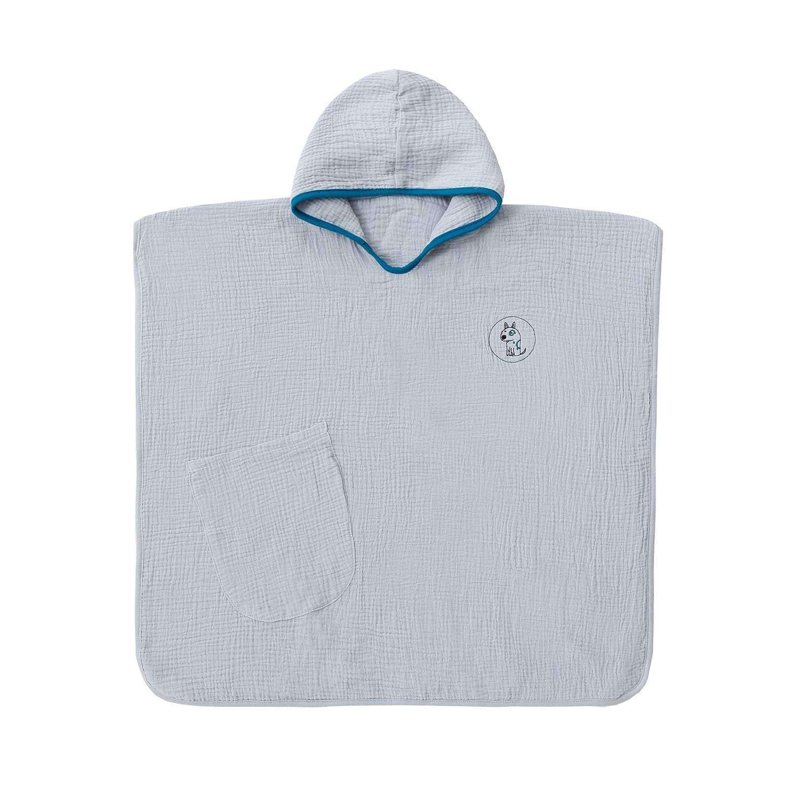 Cotton Gauze Children's Hooded Bath Towel