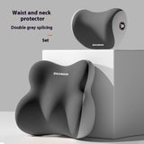 Automotive Headrest Lumbar Support Pillow Suit Girls Color
