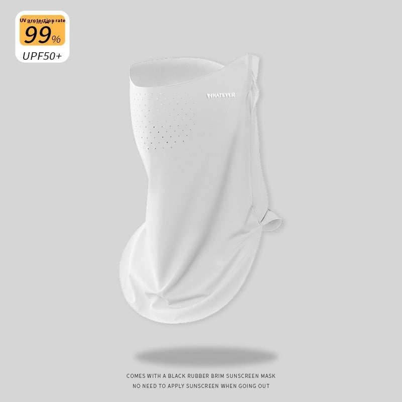 Summer Ice Silk Sun Mask For Men And Women Running Special Mask