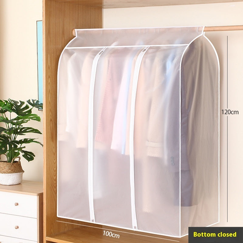 Wardrobe Dust Cover Clothes Dust Hanger Household Storage Bag
